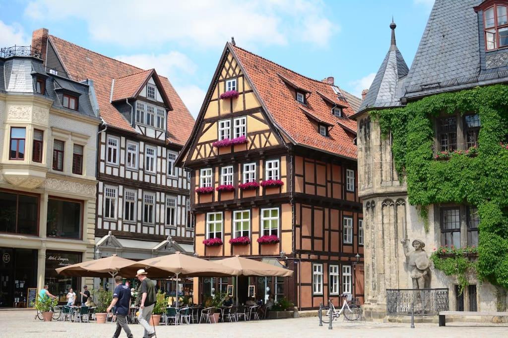Schoene Ferienwohnung Mit Zwei Schlafzimmern Quedlinburg Kültér fotó
