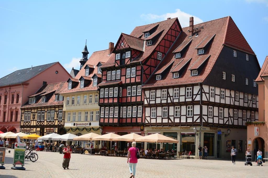 Schoene Ferienwohnung Mit Zwei Schlafzimmern Quedlinburg Kültér fotó